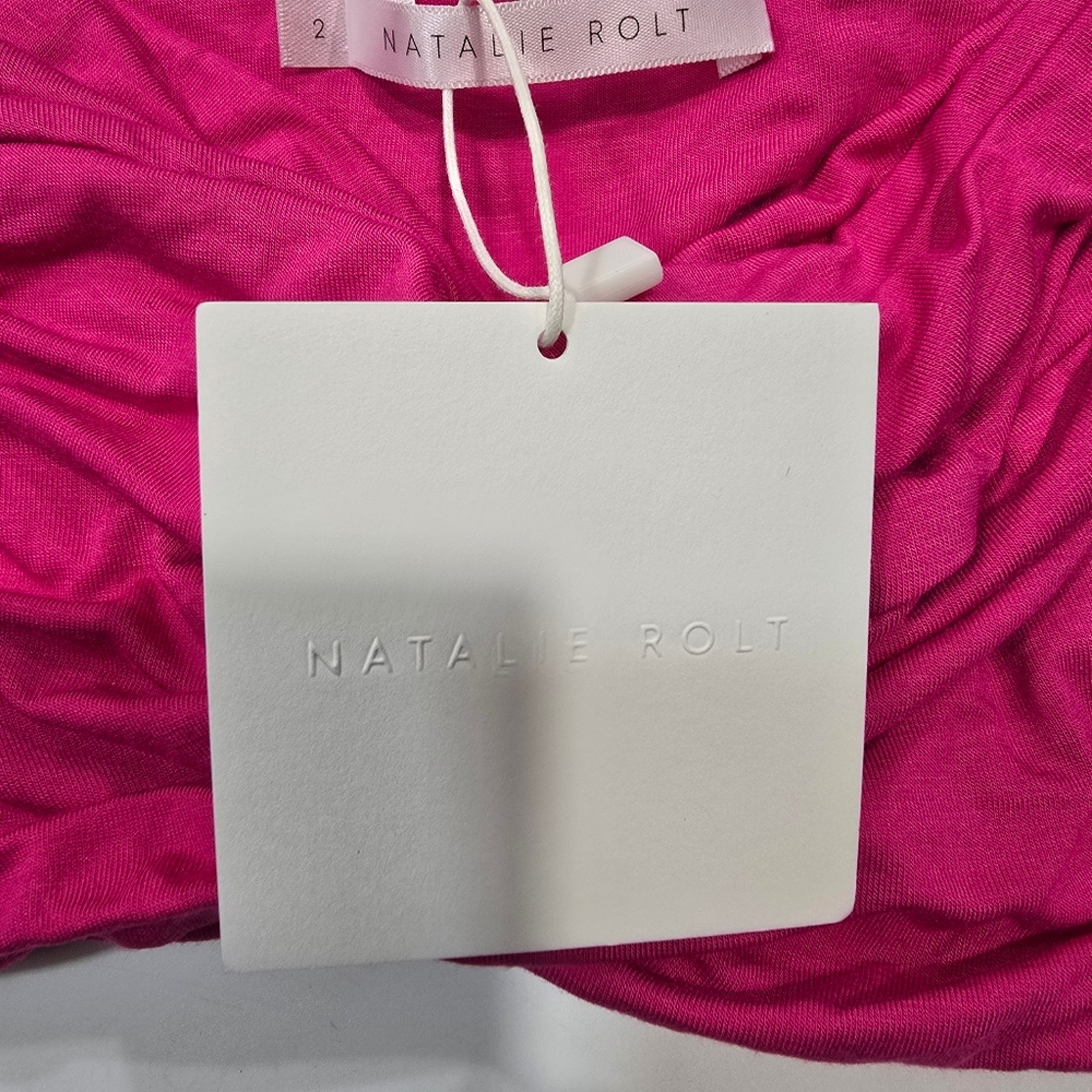 Natalie Rolt Maeve Top In Neon Pink — image 5 of 7